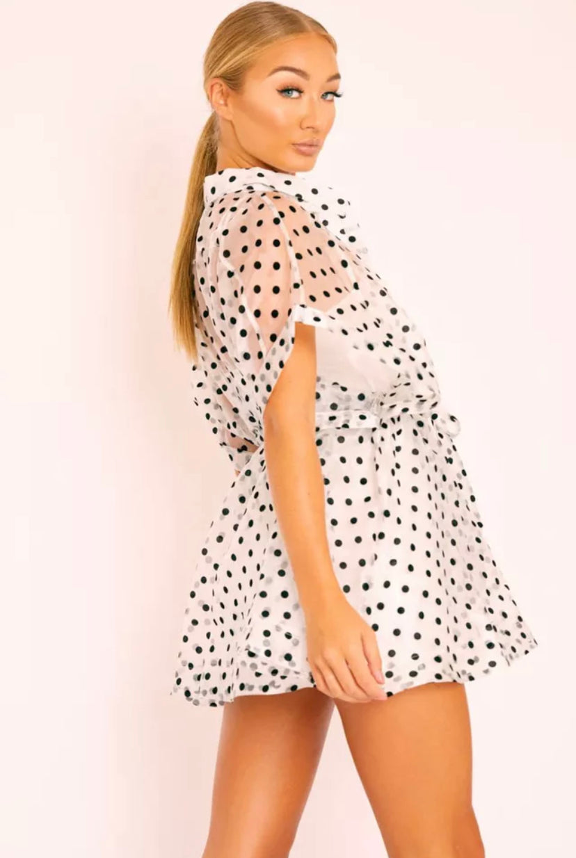 Sheer mesh maxi dress